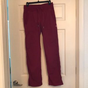 Lululemon Dance Studio Pant size 6 maroon